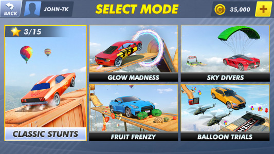 اسکرین شات بازی Car Stunt 3D - Ramp Car Games 7