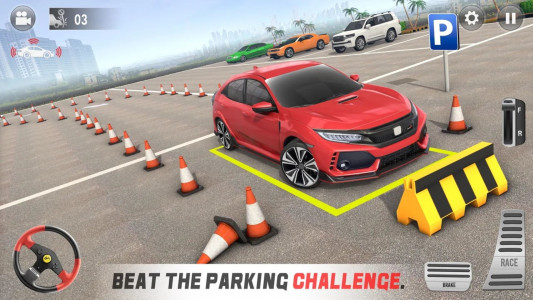 اسکرین شات بازی Modern Car Parking 3D Games 8