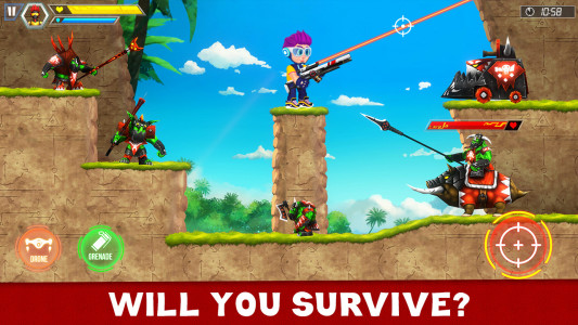 اسکرین شات 2 بازی Mr Shooter: Gun Shooting Game