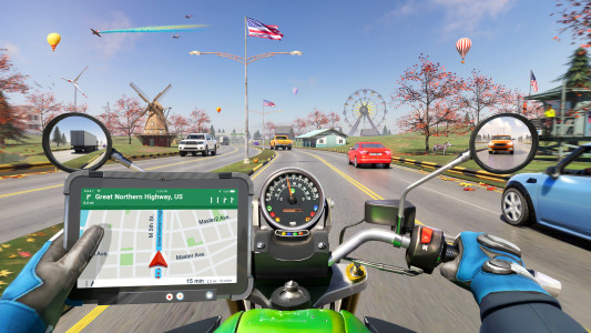 اسکرین شات بازی Moto World Tour: Bike Racing 7