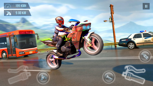 اسکرین شات 2 بازی Moto World Tour: Bike Racing