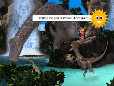 اسکرین شات بازی Dinosaurs and Ice Age Animals - Free Game For Kids 6