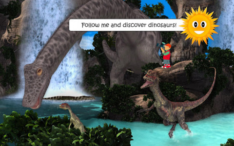 اسکرین شات بازی Dinosaurs and Ice Age Animals - Free Game For Kids 1