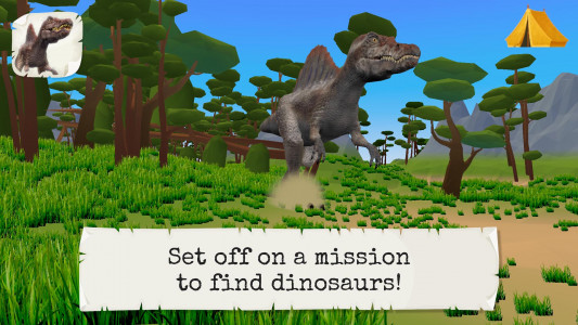 اسکرین شات بازی Dinosaur VR Educational Game 1