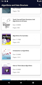 اسکرین شات برنامه Coding eBooks: All Free Programming Books at Once 2