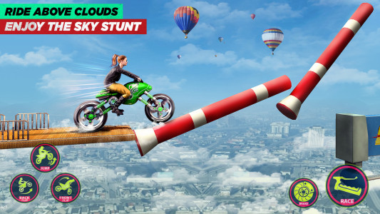 اسکرین شات بازی Bike Stunt Game: Tricks Master 5