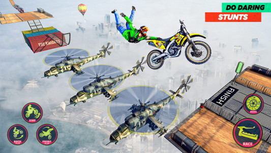 اسکرین شات بازی Bike Stunt 3d Motorcycle Games 8