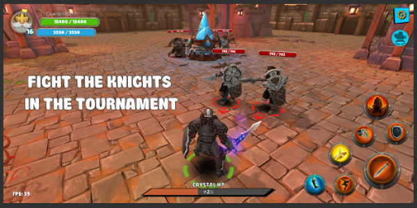 اسکرین شات بازی Knight's Life - Hero Defense: PVP Arena & Dungeons 4