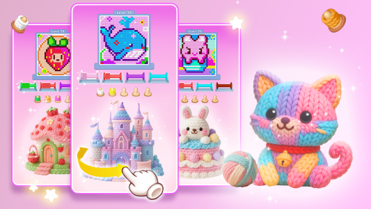 اسکرین شات 7 بازی Knit Master 3D: Wool Sort Game