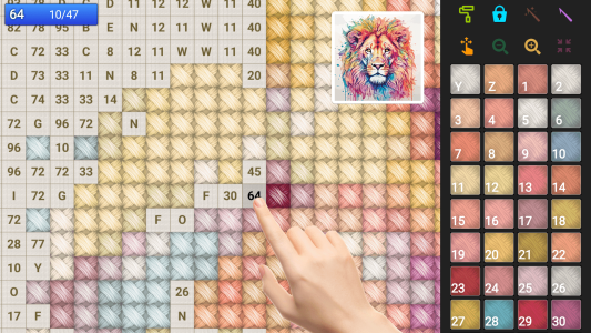 اسکرین شات 8 برنامه Knitting & Cross Stitch