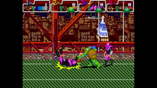 اسکرین شات بازی TMNT: Turtles in Time 1