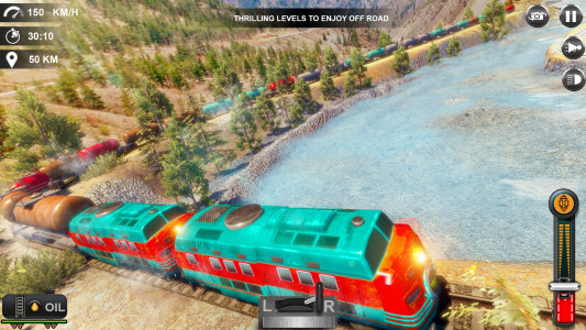 اسکرین شات بازی Oil Tanker Train Simulator 2020: Pro Transporter 3
