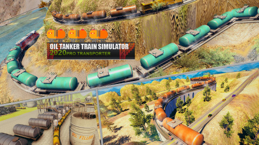 اسکرین شات بازی Oil Tanker Train Simulator 2020: Pro Transporter 6