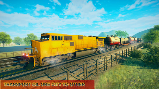 اسکرین شات بازی Oil Tanker Train Simulator 2020: Pro Transporter 4