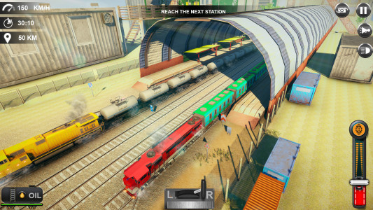 اسکرین شات بازی Oil Tanker Train Simulator 2020: Pro Transporter 1