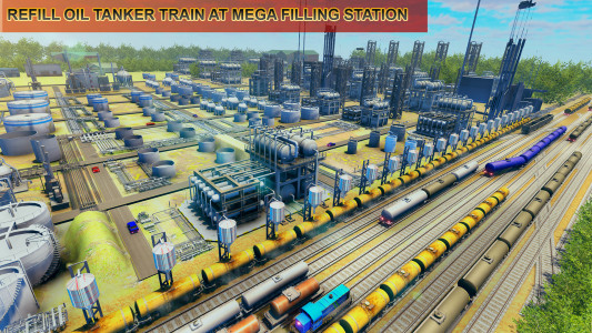 اسکرین شات بازی Oil Tanker Train Simulator 2020: Pro Transporter 5