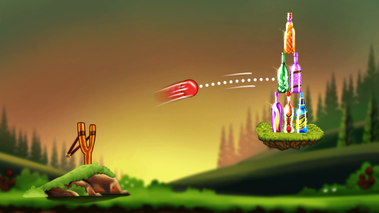 اسکرین شات 1 بازی Bottle Shooting Game 2