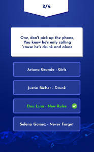 اسکرین شات 3 بازی Guess the Song Quiz 2025