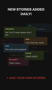 اسکرین شات بازی Scary Chat Stories - Hooked on Scary Text Messages 4
