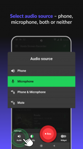 اسکرین شات برنامه Koala Screen Recorder 2