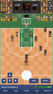 اسکرین شات بازی Hoop League Tactics 4