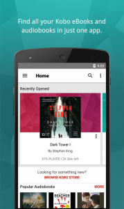 اسکرین شات برنامه Kobo | eBooks & Audiobooks 2
