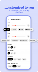 اسکرین شات 4 برنامه Kobo Books - eBooks Audiobooks