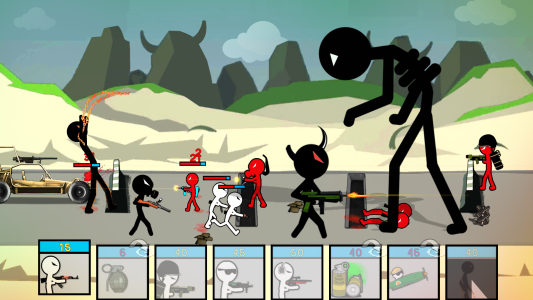 اسکرین شات 5 بازی Stick Man Trenches: WW2