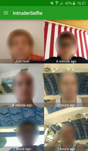 اسکرین شات برنامه C4K Intruder Selfie 3
