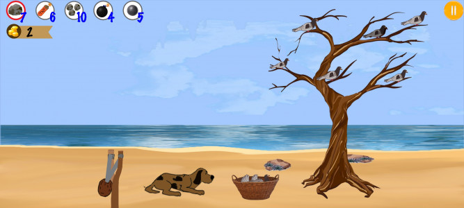 اسکرین شات 3 بازی Sling bird hunter