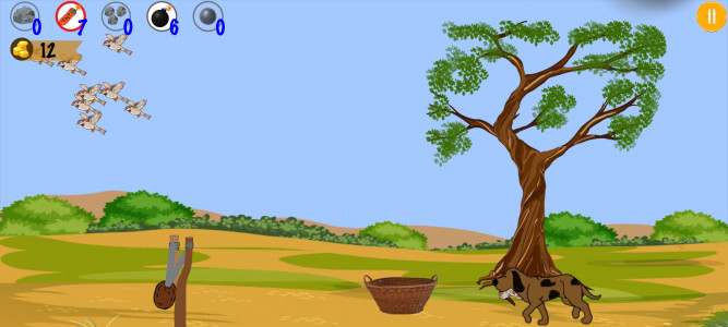 اسکرین شات 4 بازی Sling bird hunter