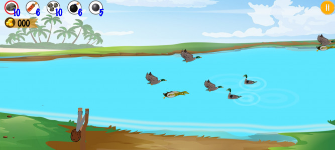 اسکرین شات بازی Sling bird hunter 6