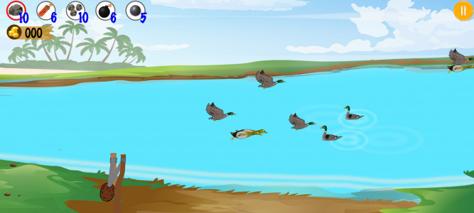 اسکرین شات 6 بازی Sling bird hunter