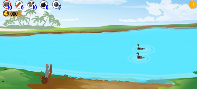 اسکرین شات بازی Sling bird hunter 5