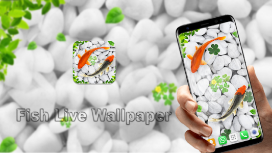 اسکرین شات برنامه Fish Live Wallpaper 2021: Aquarium Koi Backgrounds 4