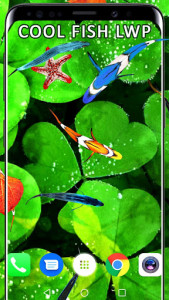 اسکرین شات برنامه 3D Koi Fish Wallpaper HD Fish Live Wallpapers Free 3
