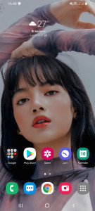 اسکرین شات 2 برنامه Lisa Blackpink Wallpaper HD