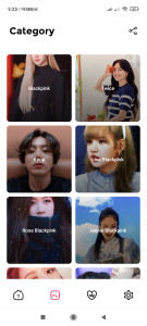 اسکرین شات 2 برنامه Rose Blackpink Wallpaper HD