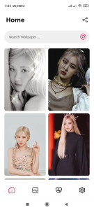 اسکرین شات 1 برنامه Rose Blackpink Wallpaper HD