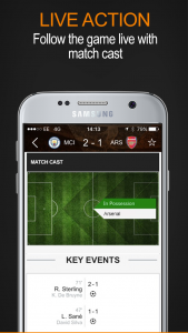 اسکرین شات برنامه Soccerway 2