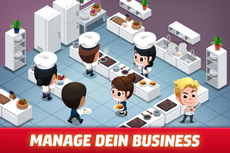 اسکرین شات بازی Idle Restaurant Tycoon 1