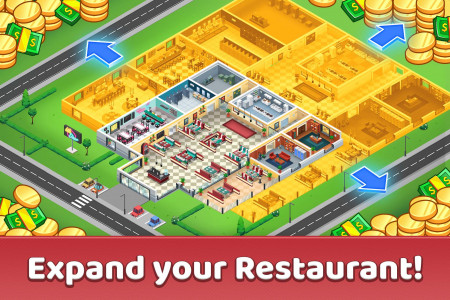 اسکرین شات بازی Idle Restaurant Tycoon 3