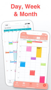 اسکرین شات برنامه Simple Calendar: daily planner, schedule maker 2