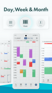 اسکرین شات برنامه Simple Calendar - easy planner 5