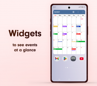 اسکرین شات برنامه Simple Calendar - easy planner 3