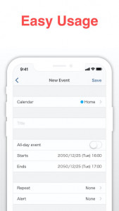 اسکرین شات برنامه Simple Calendar: daily planner, schedule maker 6