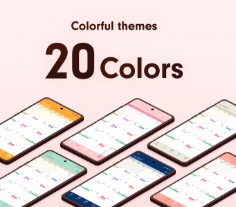 اسکرین شات برنامه Simple Calendar - easy planner 4