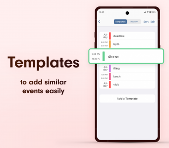 اسکرین شات برنامه Simple Calendar - easy planner 6