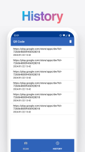 اسکرین شات 4 برنامه Barcode Scanner - QR Code Read