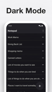 اسکرین شات 5 برنامه Notepad - notes & memo app